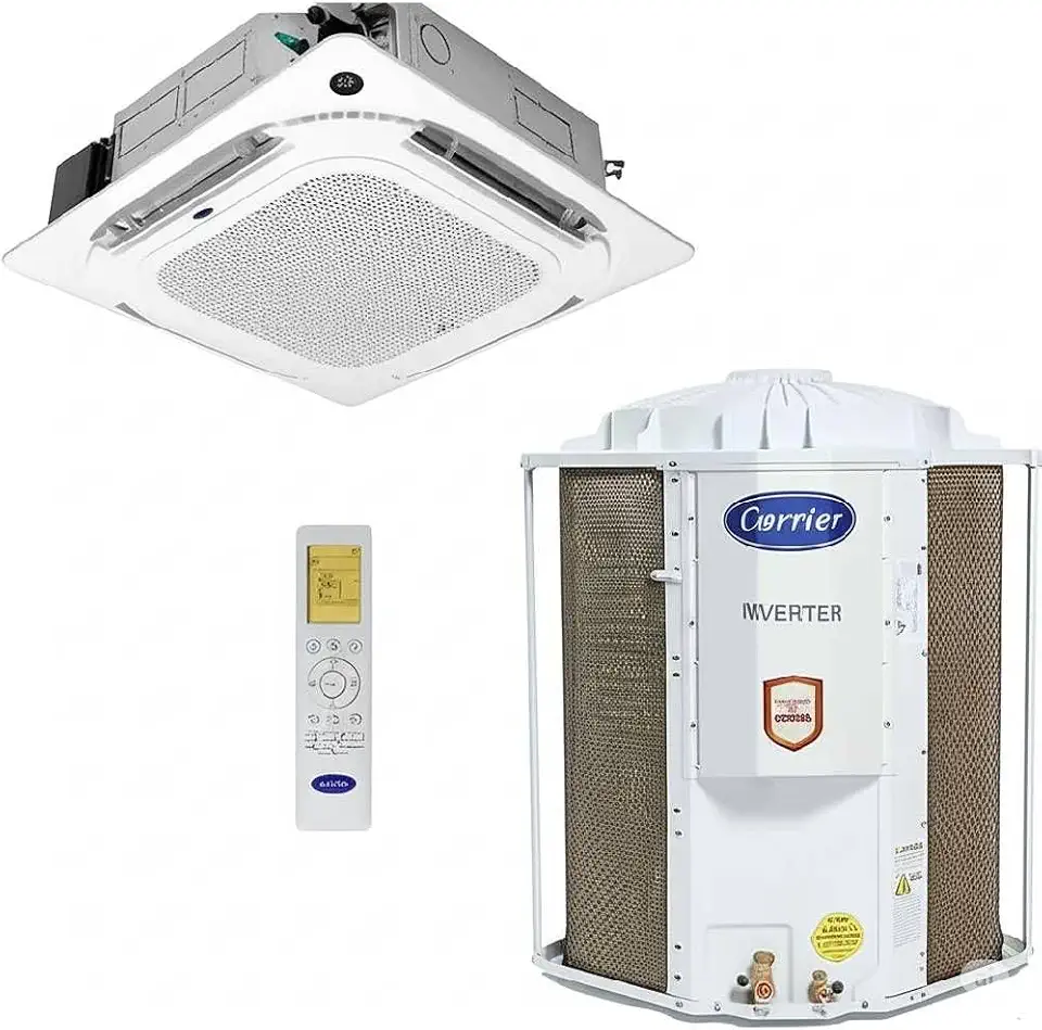 Ar Condicionado Split Inverter Cassete Carrier 4 Vias 36000 Btu Frio 220V (38CCVE36515MC)