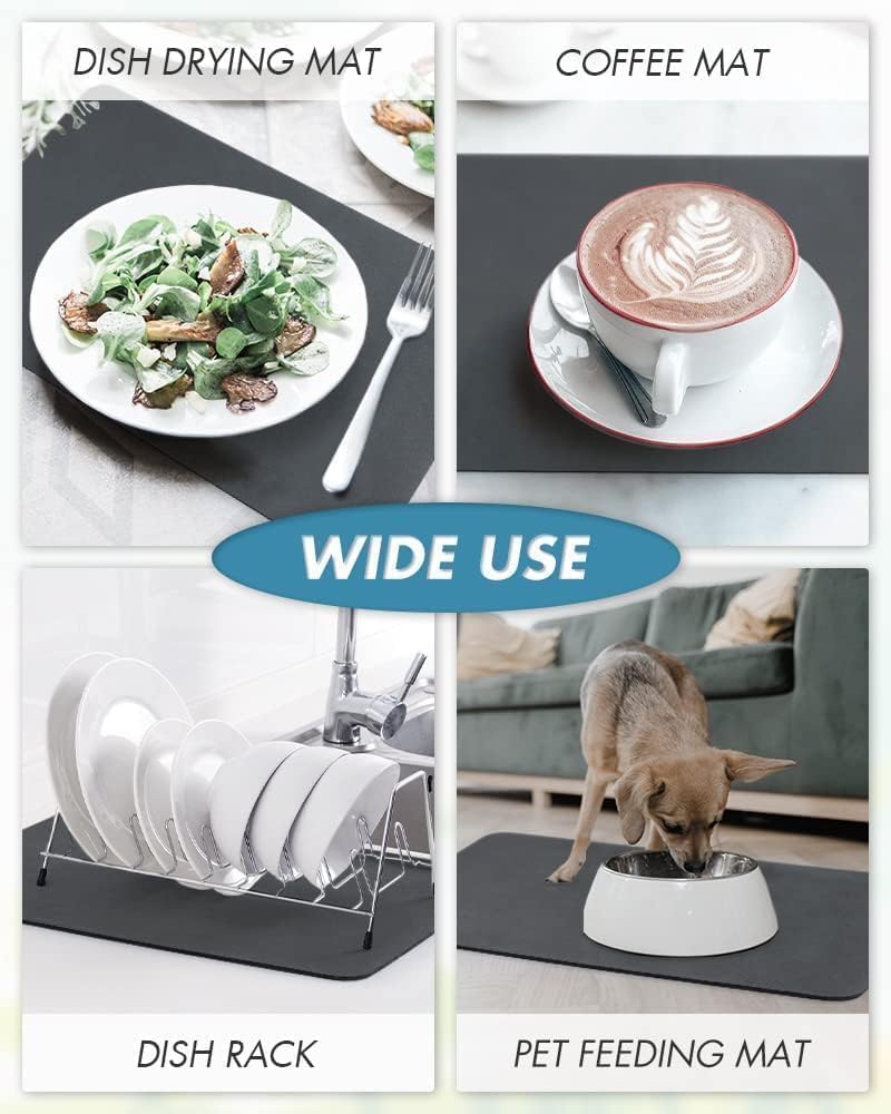 Absorbent Dish Drying Mat - Kitchen & More -8