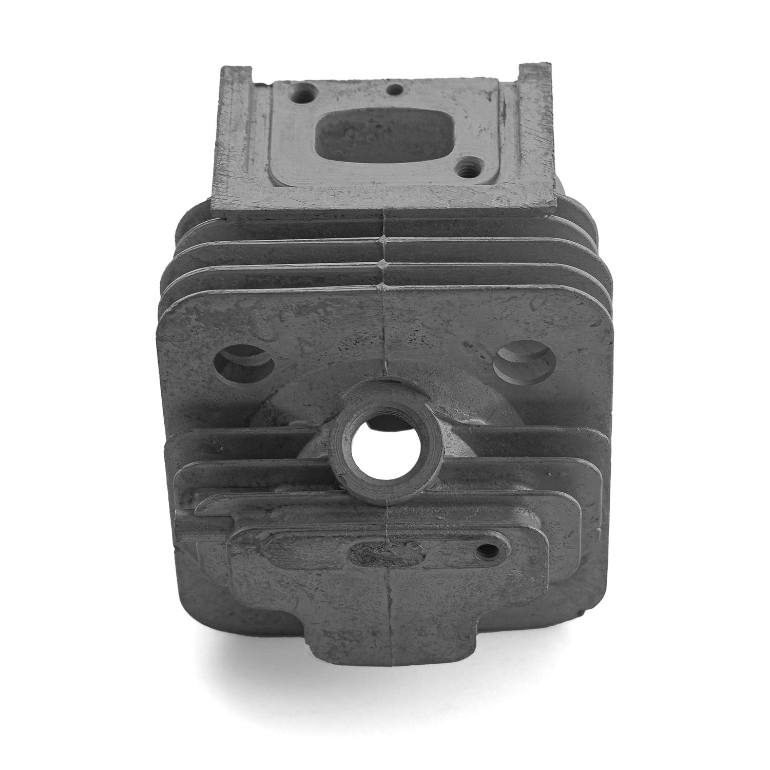 Grupo térmico para motoazada de 52 cc, repuesto compatible con cilindro + pistón para motores de 2 tiempos de 52 cc