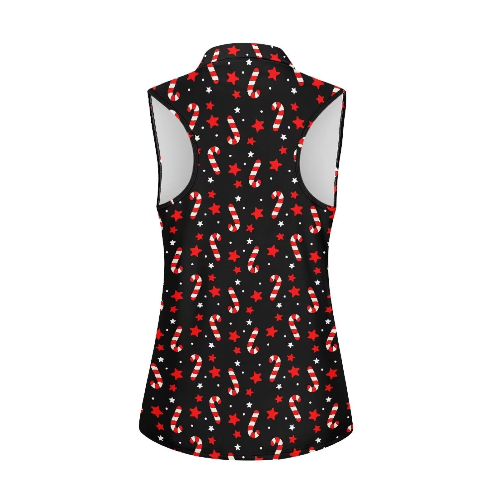 POLERO Chemises de golf sans manches pour femme avec col en V et col en V - Chemise athlétique décontractée