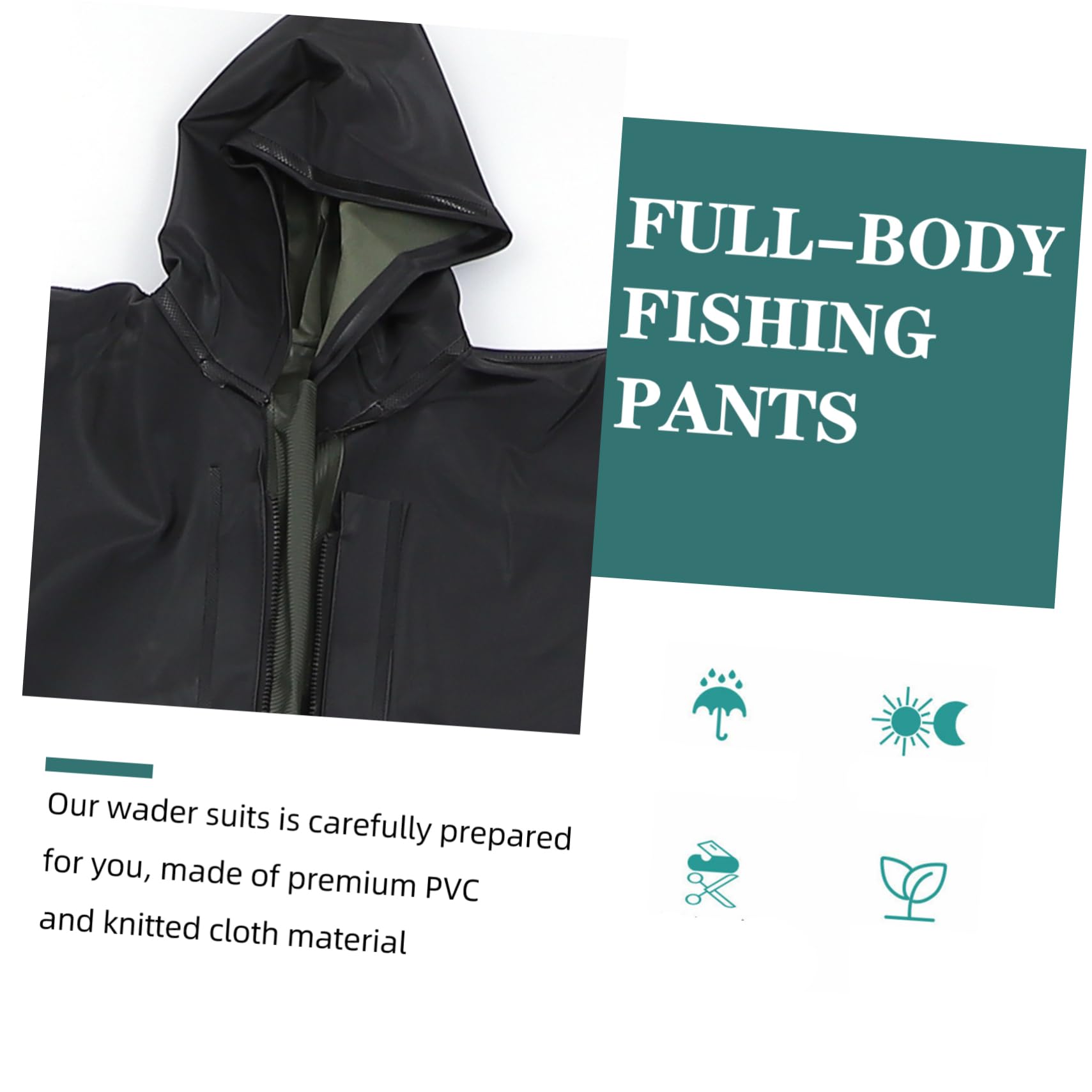 YARNOW Trajes De Vadeo para Hombres y Mujeres Impermeables para Exteriores Buceo Pesca Pantalones De Vadeo Trajes De Pesca Vadeo Trajes De Pesca Vadeadores De Pesca Botas