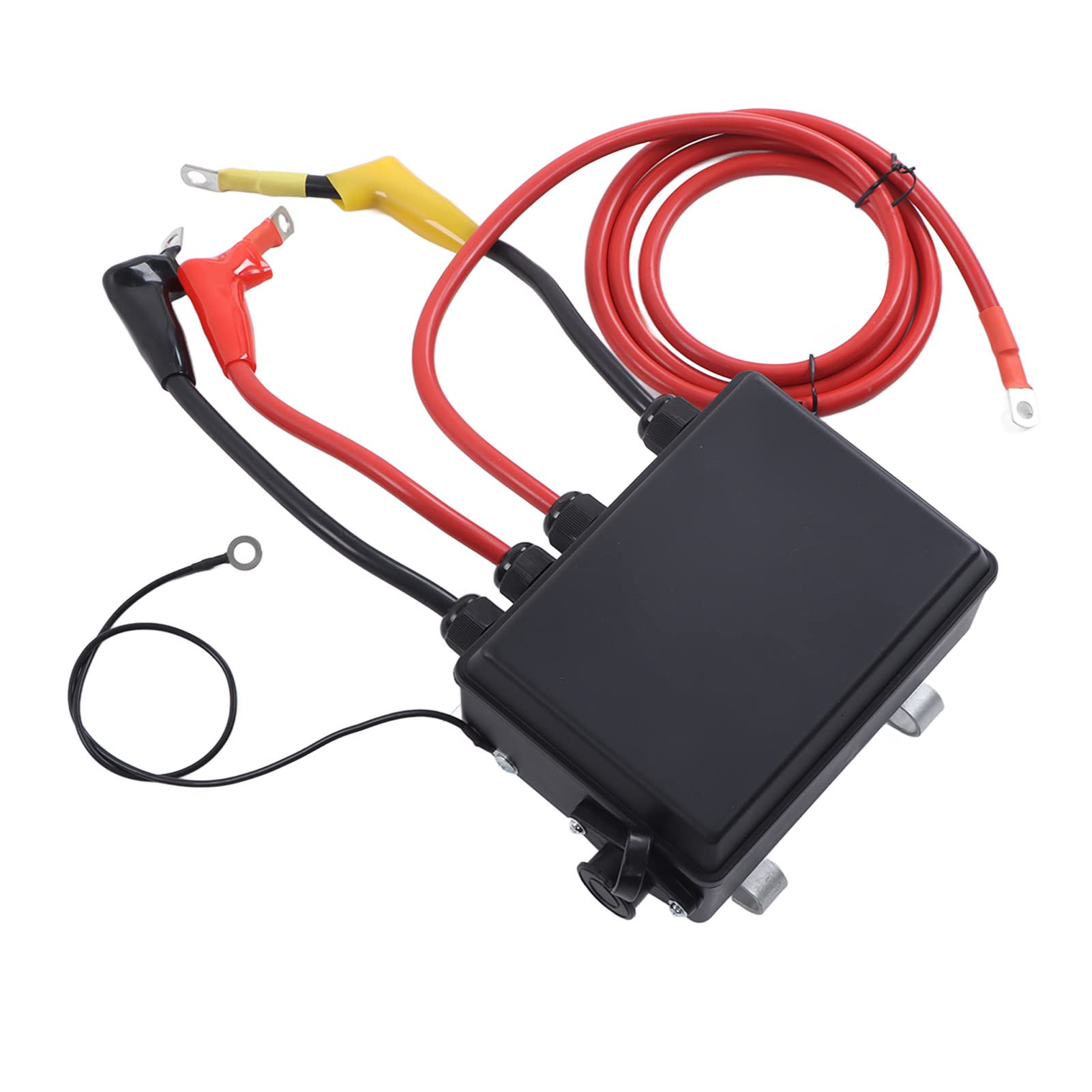 Kit de Commutateur de Télécommande de Contrôleur de Treuil électrique, 12V, 8000-20000LB adapté à la Voiture, ATV, UTV avec Prise 3 Broches,Embrayages et pièces