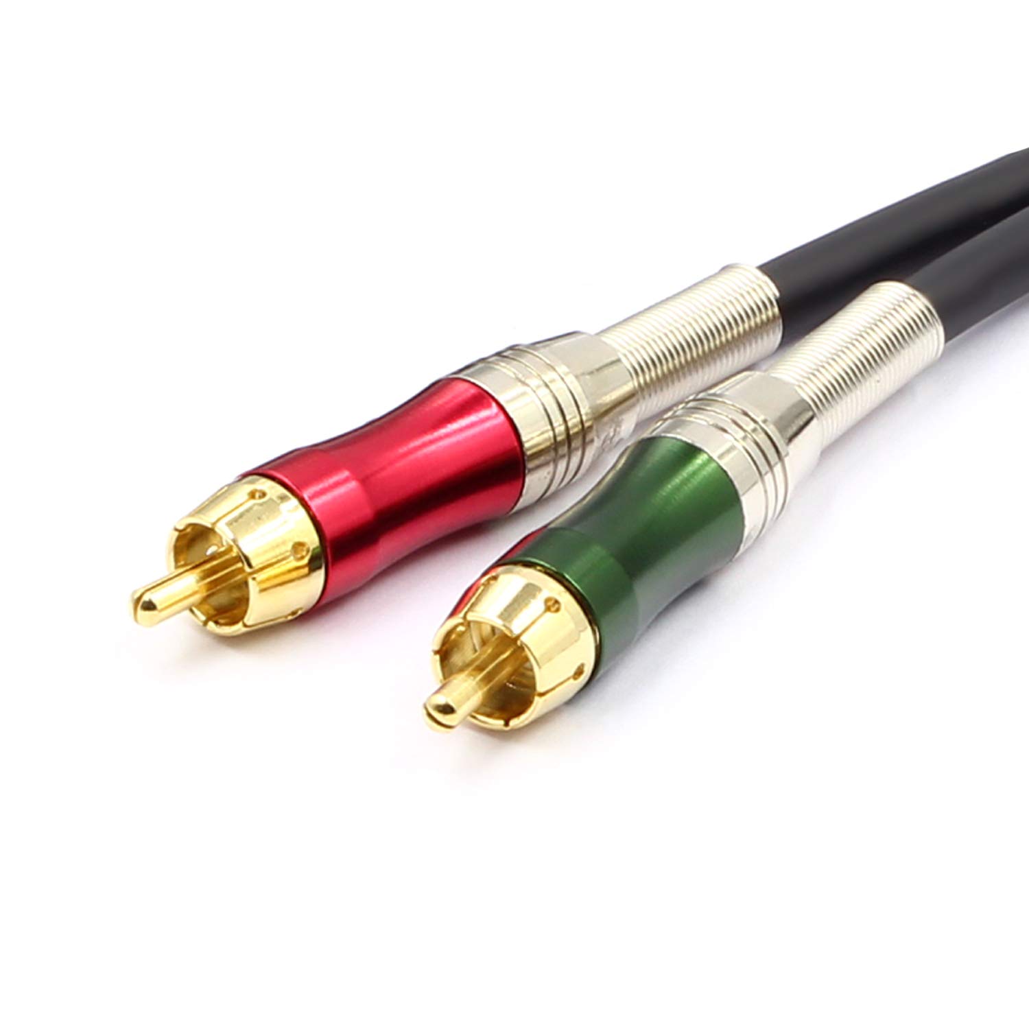 Cable Matters Cavo RCA A XLR Maschio Doppio 3m, Interconnessione Sbilanciata Schermata Con Conduttori In OFC E Connettori Placcati Oro
