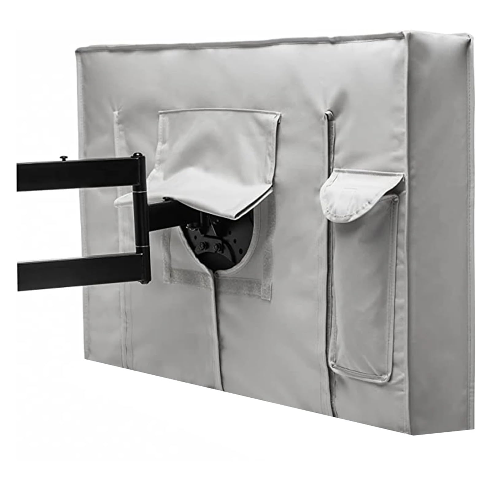Copri Televisore TV esterna resistente alle intemperie Beige 70"-75" 40"-65" Schermo TV protettivo Gray