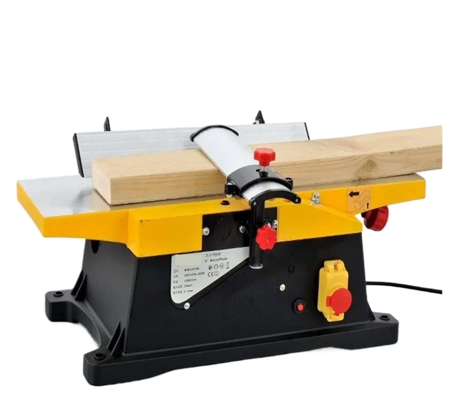 Seveqis One Color Planer, Multifunctional Woodworking Planer Table-Type Household Electric Bench