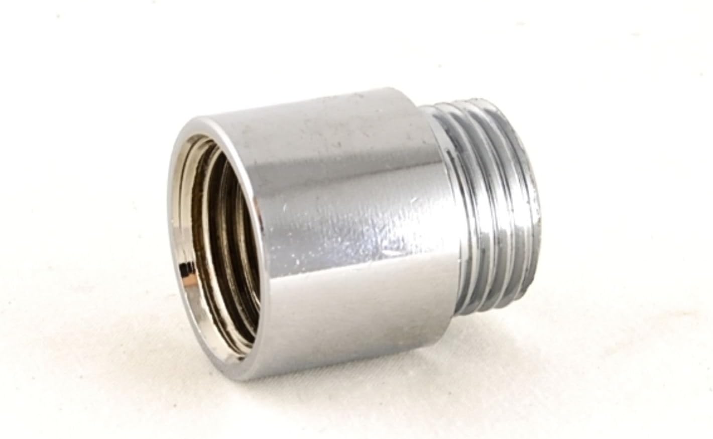 25mm Rigid Radiator Valve Extensions 1/2 BSP - Chrome Plated