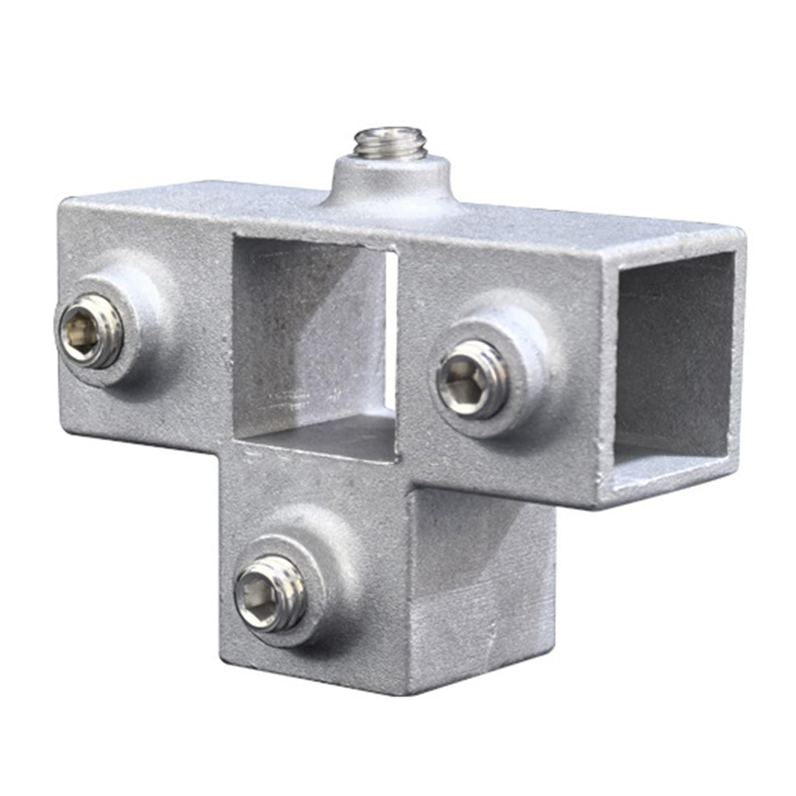 JAMIEKA Aluminum Alloy Joint Square Tube Connector Connection Fastener for Furniture Framing and Structural Support Enduring