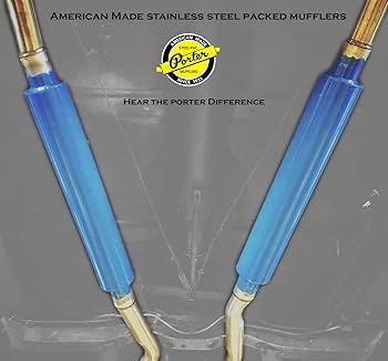 Porter Mufflers - 11 Degree Offset Muffler, Inlet/Outlet