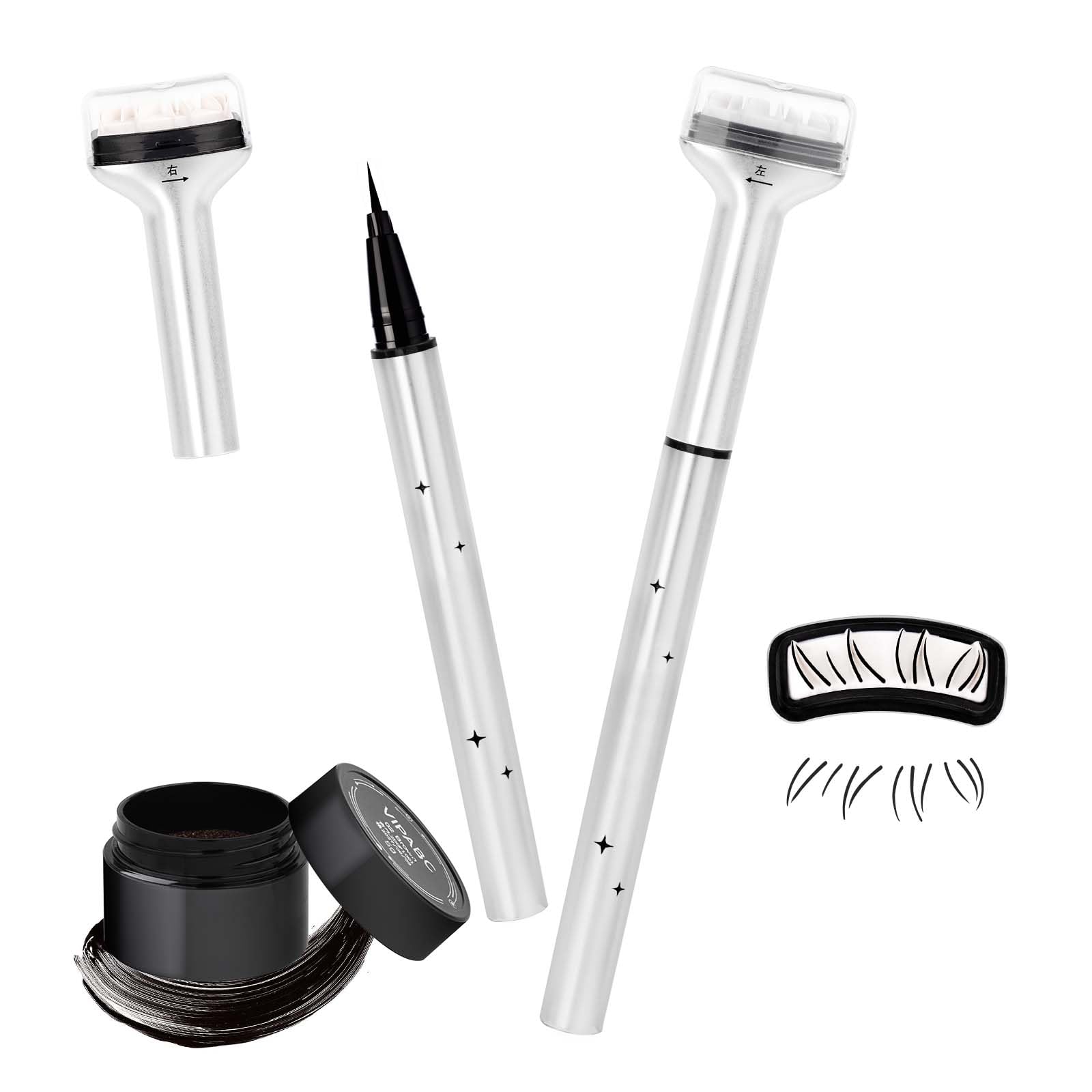 Kit De Extensión De Pestañas Postizas Individuales DIY con 240 PCS 8-16mm Pestañas Pelo a Pelo y Pegamento Pinzas Gemerry (30+40D) — view 22