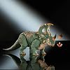 Mattel Jurassic World Hammond Collection Sinoceratops Deluxe Articulated Action Figure Large Size, Posable Tail, JKG88