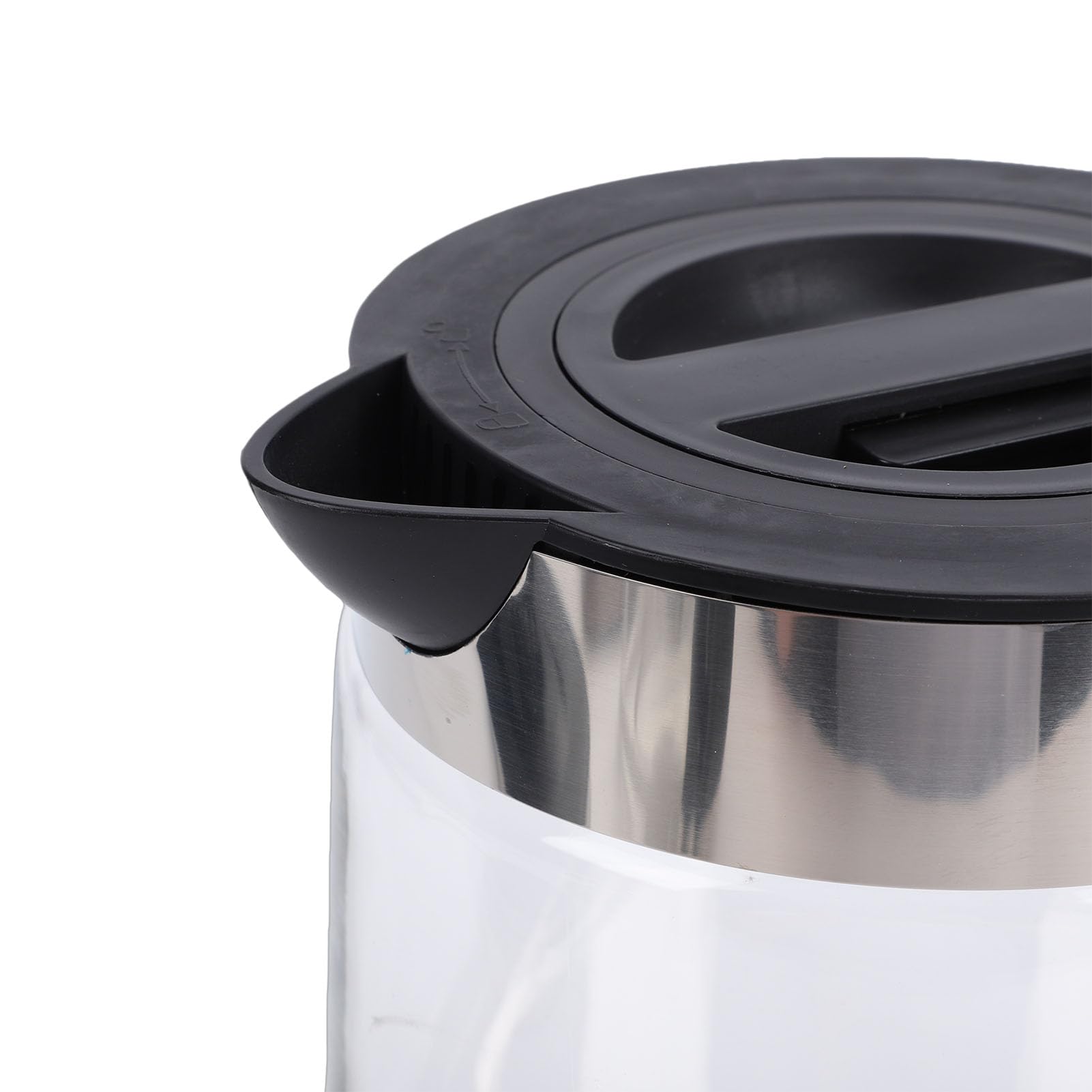 Elektrischer Türkischer Teebereiter, Glas-Doppel-Teekanne, Wasserkocher mit Edelstahl, 2000 W, 2 L, 0,8 L, Temperaturgesteuerte Teekanne für Losen Tee, Zuhause, Büro, Küche (EU-Stecker)