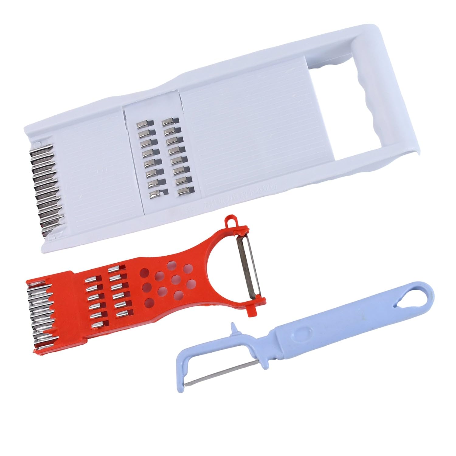 3-Piece Kitchen Set Grater, Slicing Attachment Peeler for Effortless Cooking-image-30