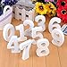Produktbild 10Pcs Holz Nummer Zahlen 0-9 DIY Malen Dekorationen für Hochzeit Geburtstag Feier Deko
