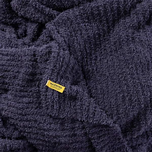 Big Blanket Co Premier Plush Night | 10' x 10' Ultra-Soft Plush Blanket | 100 Sq Ft Giant Oversized Throw | Velvet-Soft, Machine Washable | Luxury Blanket for Family