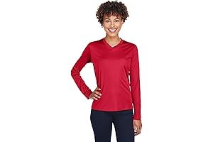 Women's Hanes Long Sleeve Cotton T-Shirts for Casual Comfort and Style