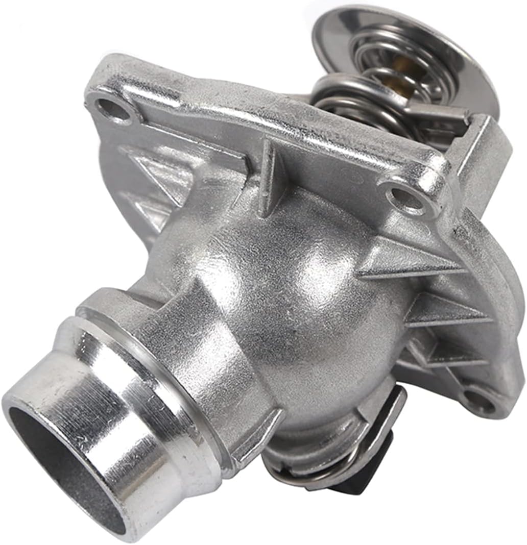 Engine Coolant Thermostat Housing Assembly fit 03-05 for Land Rover Range Rover 4.4L, 1999-2003 for BMW 540i 4.4L, 00-03 X5 3.0L/4.4L/4.6L, 99-01 740iL/740i 4.4L Thermostat