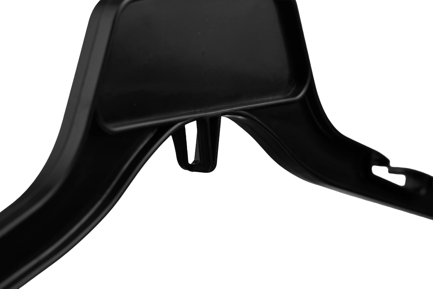 DEILSY™ Black Plastic Hangers – Durable Black Clothes Hangers, Slim Clothing Hangers for Organizing Shirts, Dresses, Jackets, and Coats in Your Closet - 25 Pack - Image 4
