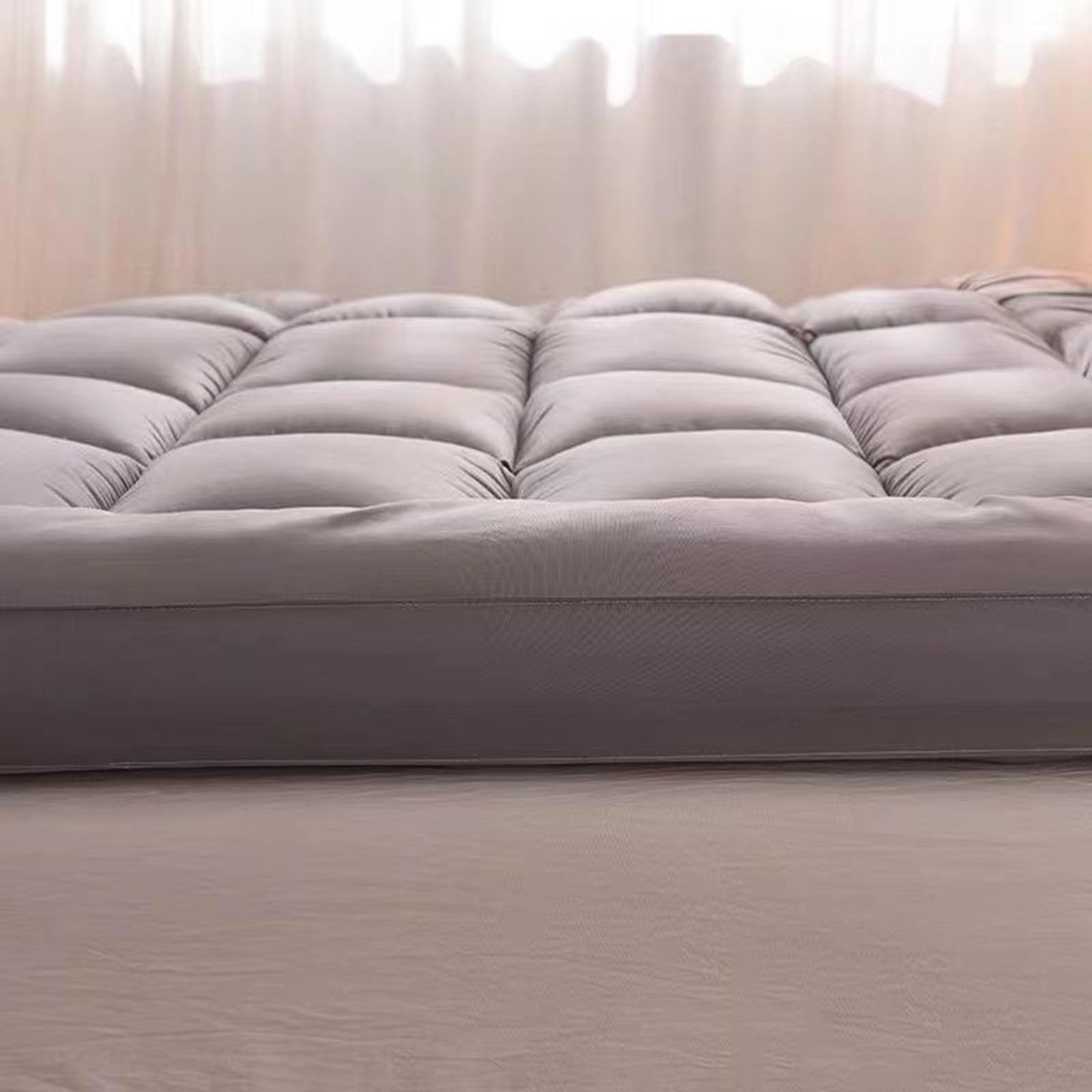Przenośny japoński materac futon miękki i wygodny składany i zwijany idealny na kemping podwójne lub podwójne zastosowanie łatwe przechowywanie lekka pościel podróżna