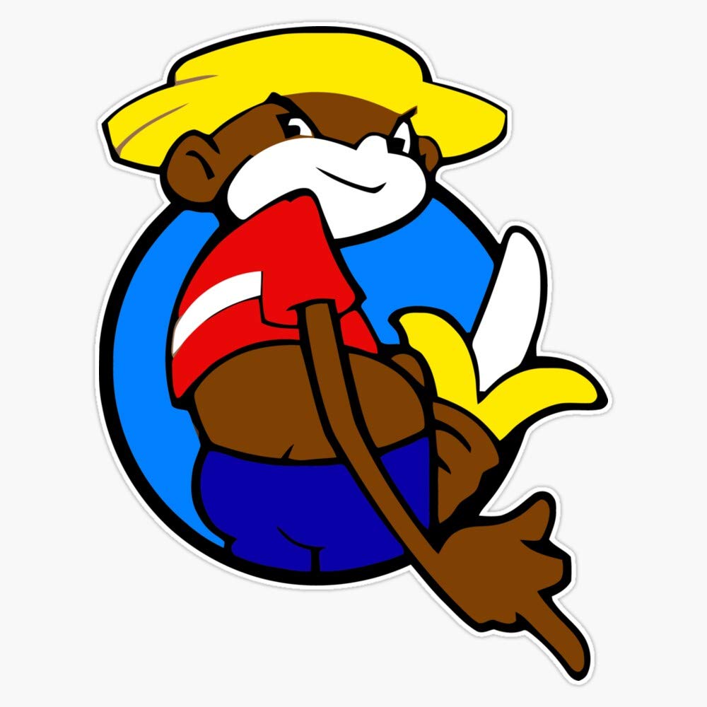 Johnny Chimpo Vinyl Waterproof Sticker Decal Car Laptop Wall Window Bumper Sticker 5