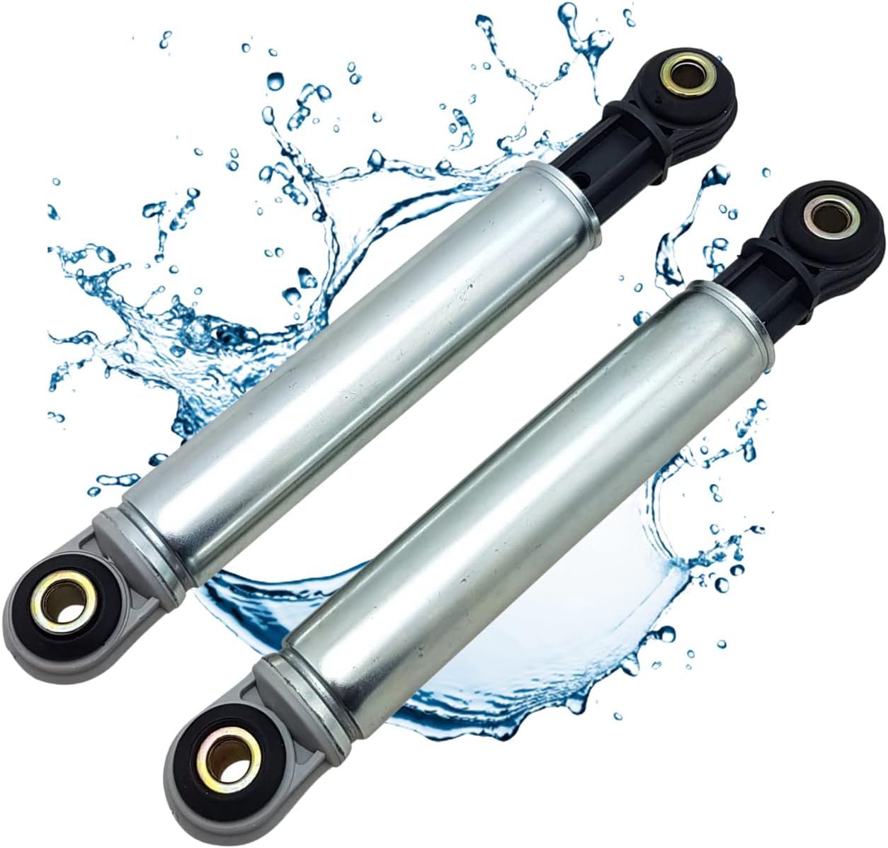 Lichtblau 2 x Shock Absorber Vibration Absorber for Miele Washing Machines 8 mm 120N Bore Suitable for Part No. 4500826 Vibration Damper Shock Absorber Replacement Parts Accessories