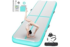 FBSPORT Inflatable Gymnastics Training Mat For Gymnastics
