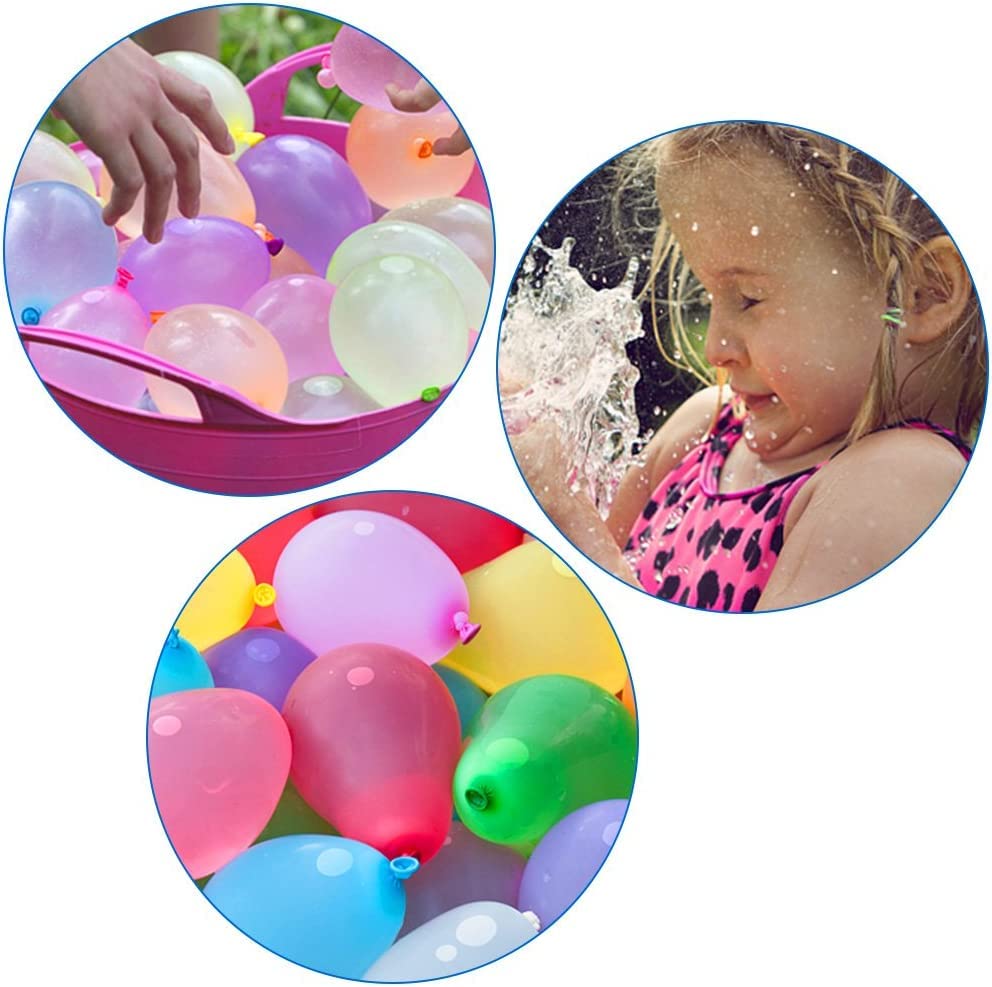 Pack De 61 Globos De Agua Reutilizables De Llenado Rápido – Juguetes De Verano Para Piscina, Playa Y Juegos Al Aire Libre Para Niños Y Adultos, De Gontence