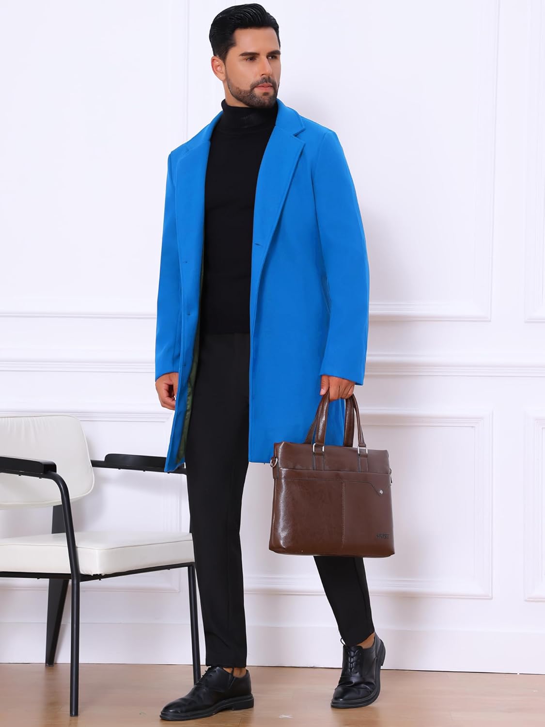 Sharp Winter Style: Lars Amadeus Slim Fit Jacket