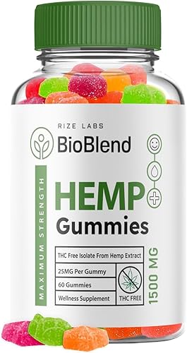 Suplemento BioBlend para el bienestar general y la mejora de la salud general, gomitas para hacerte más fuerte cada día para mejorar la salud (60