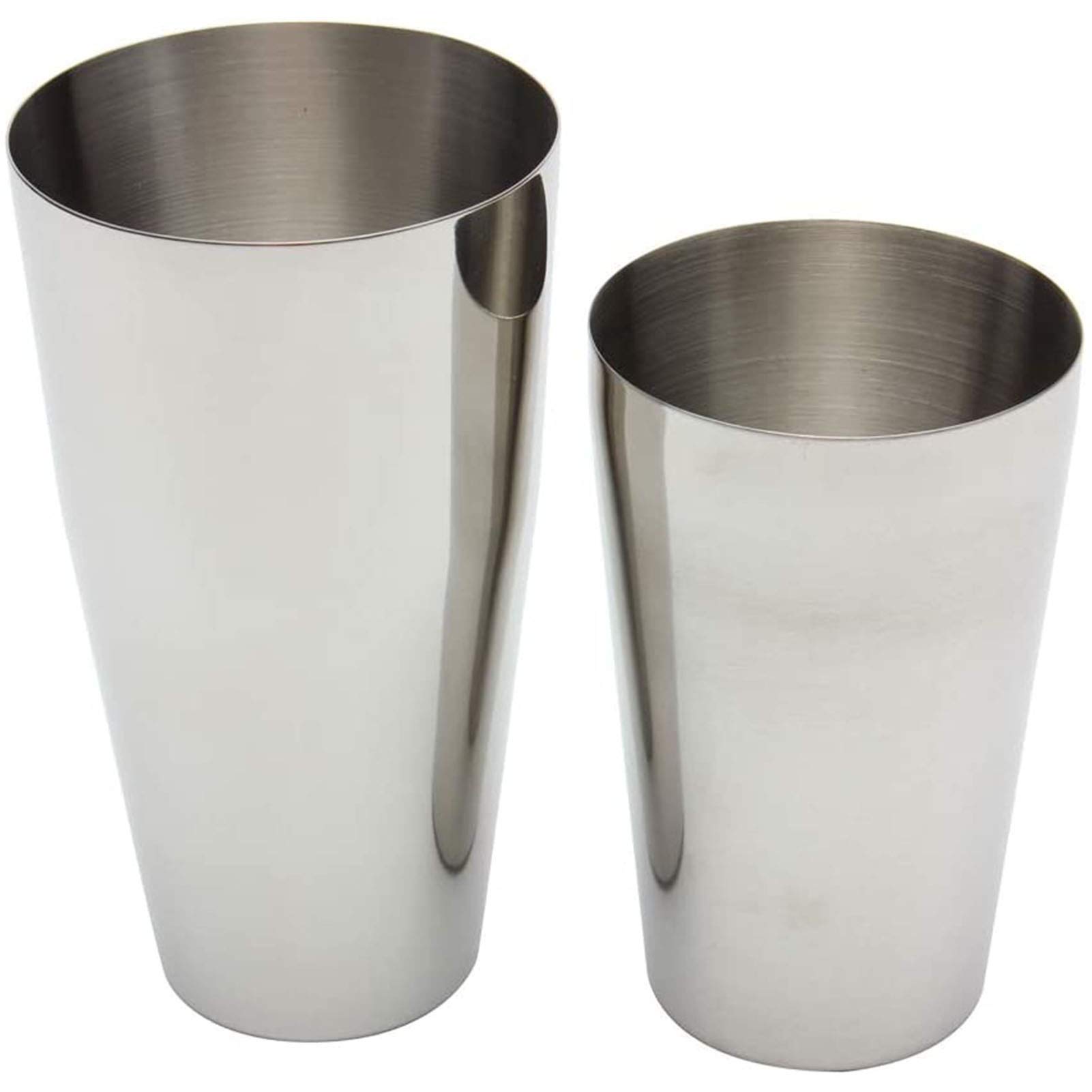 AilelanCocktail Shaker Set, Professional Boston Shaker Set with 18oz Unweighted & 28oz Weighted, Stainless Steel Martini Shaker for Bartending and Home Bar, Premium Bar Tools for Bartender