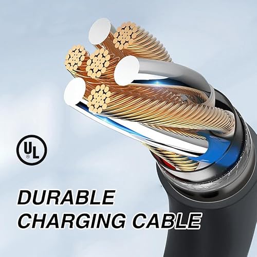 image for TopAutoGear 50 Amp Electric Vehicle Charger Level 2 Portable EV Chargi