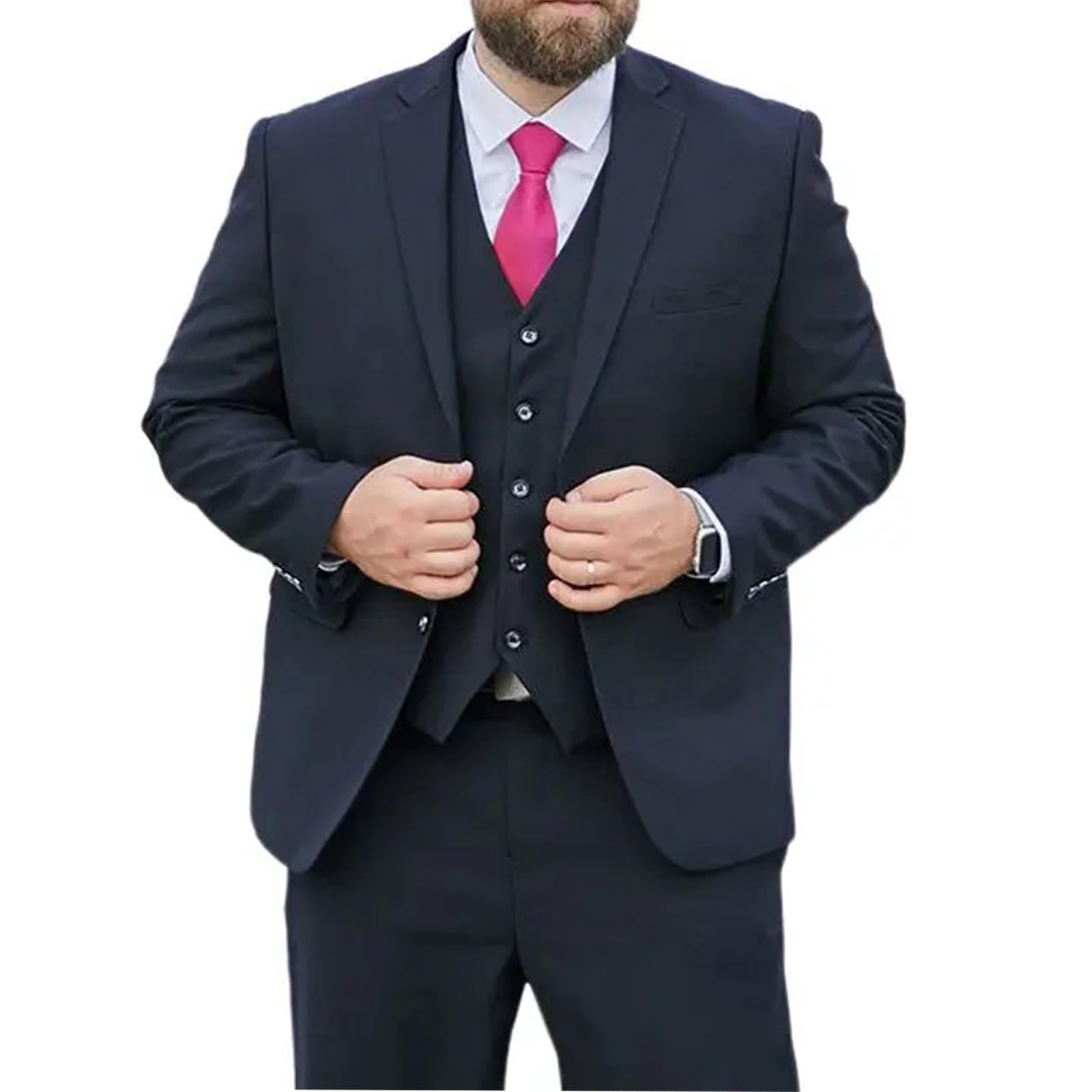 Herren-Blazer In Regulärer Passform – Ein-Knopf, Gekerbtes Revers, Leichter Stoff, Elegant Für Business & Casual