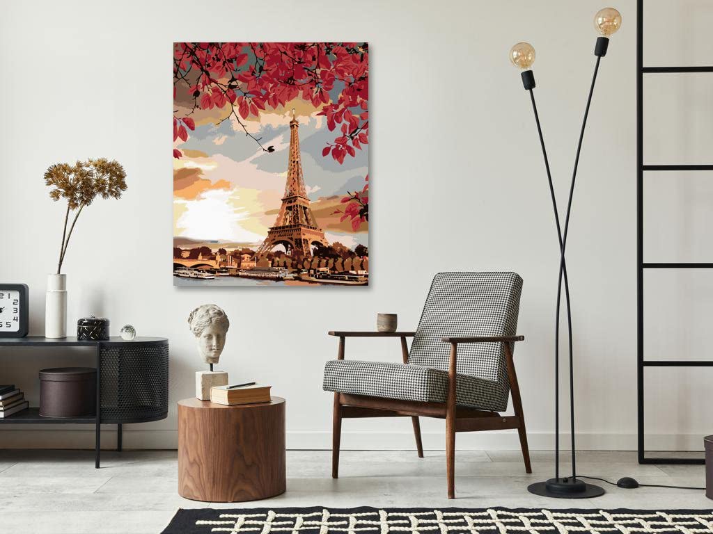 Malowanie według numerów - Paris I HERBST 80x100 cm bez blejtramy