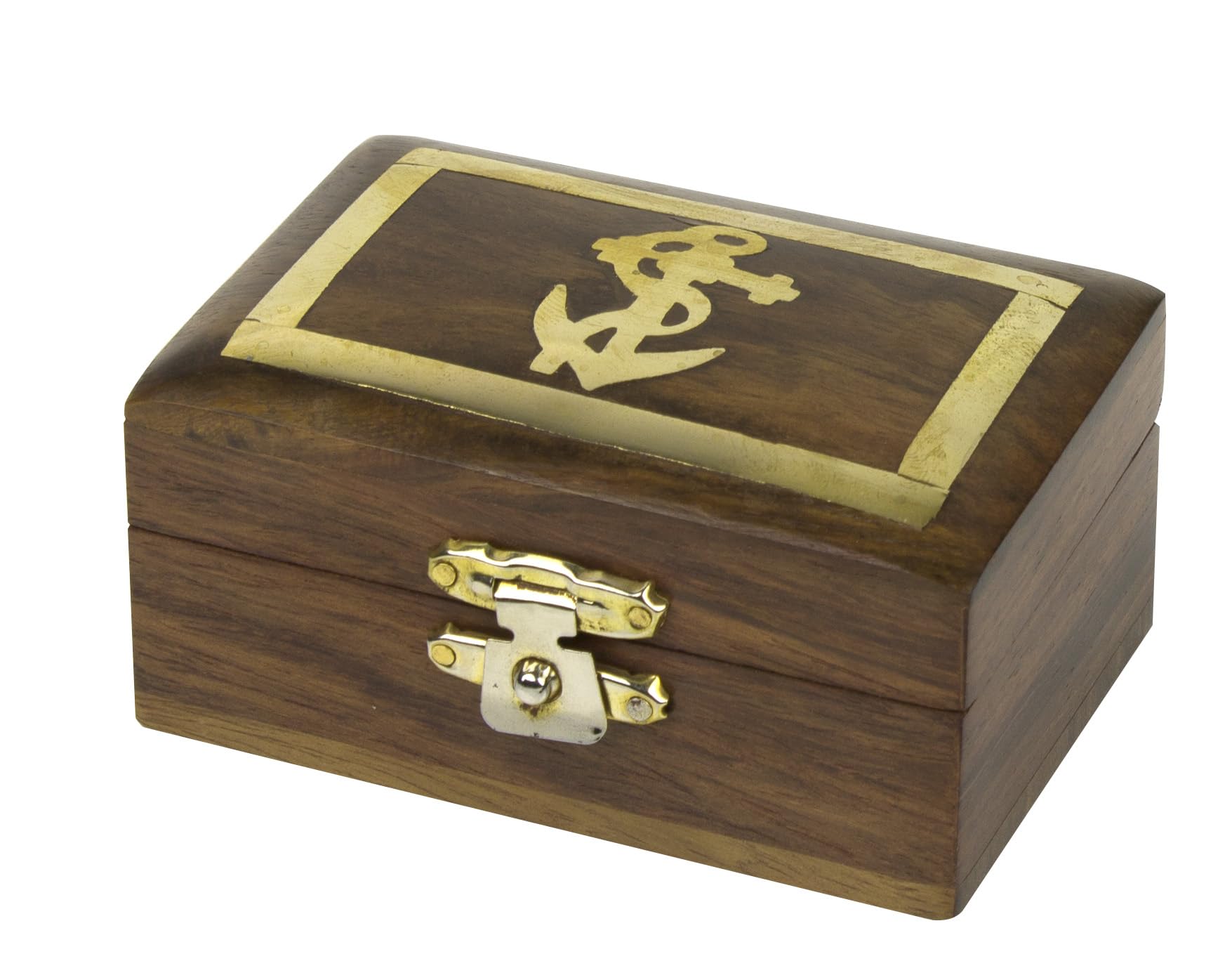 Nauticalia Naval-Style Box (Anchor), 8Cm