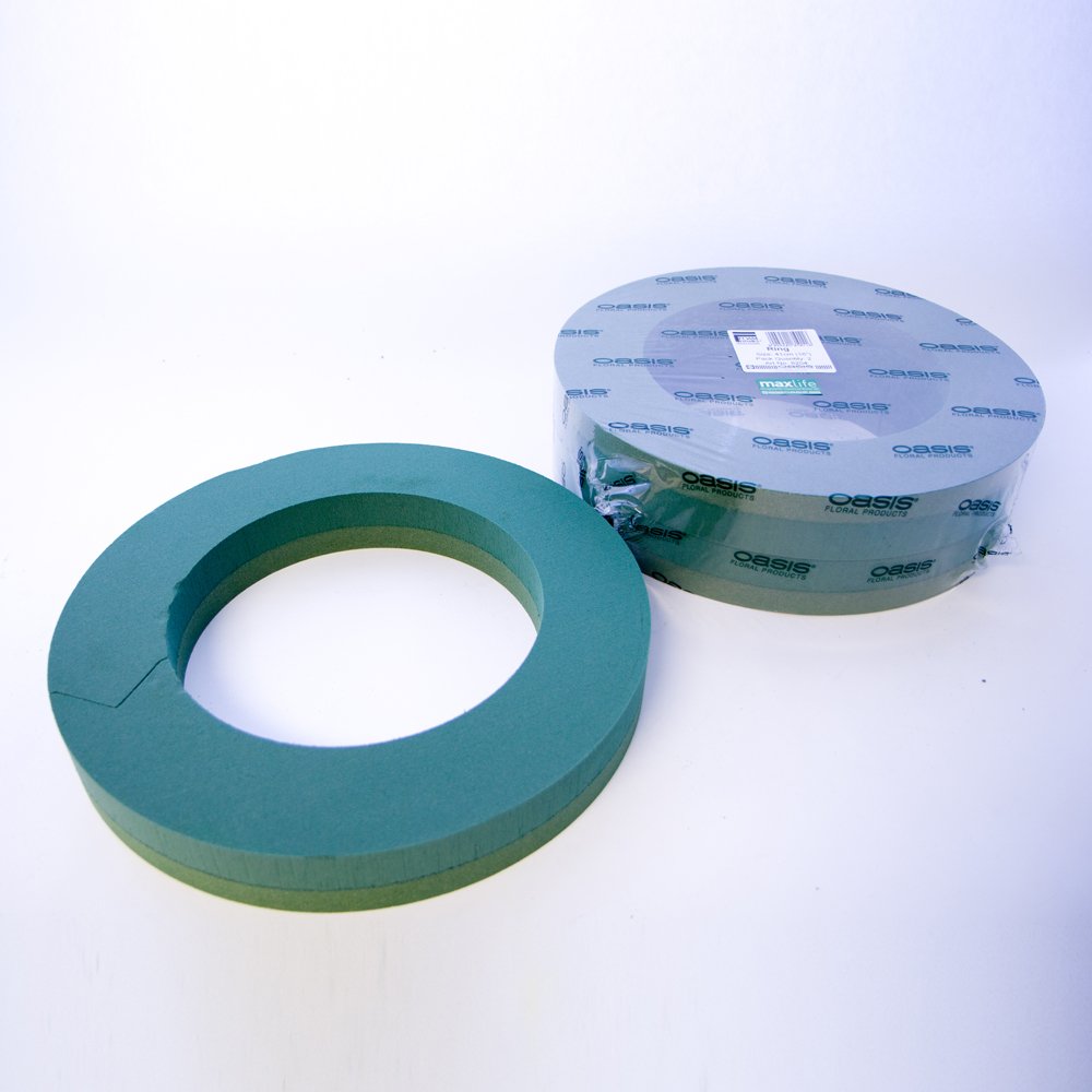 Box of 12 Oasis Foam Wreath Rings 16" (41cm)