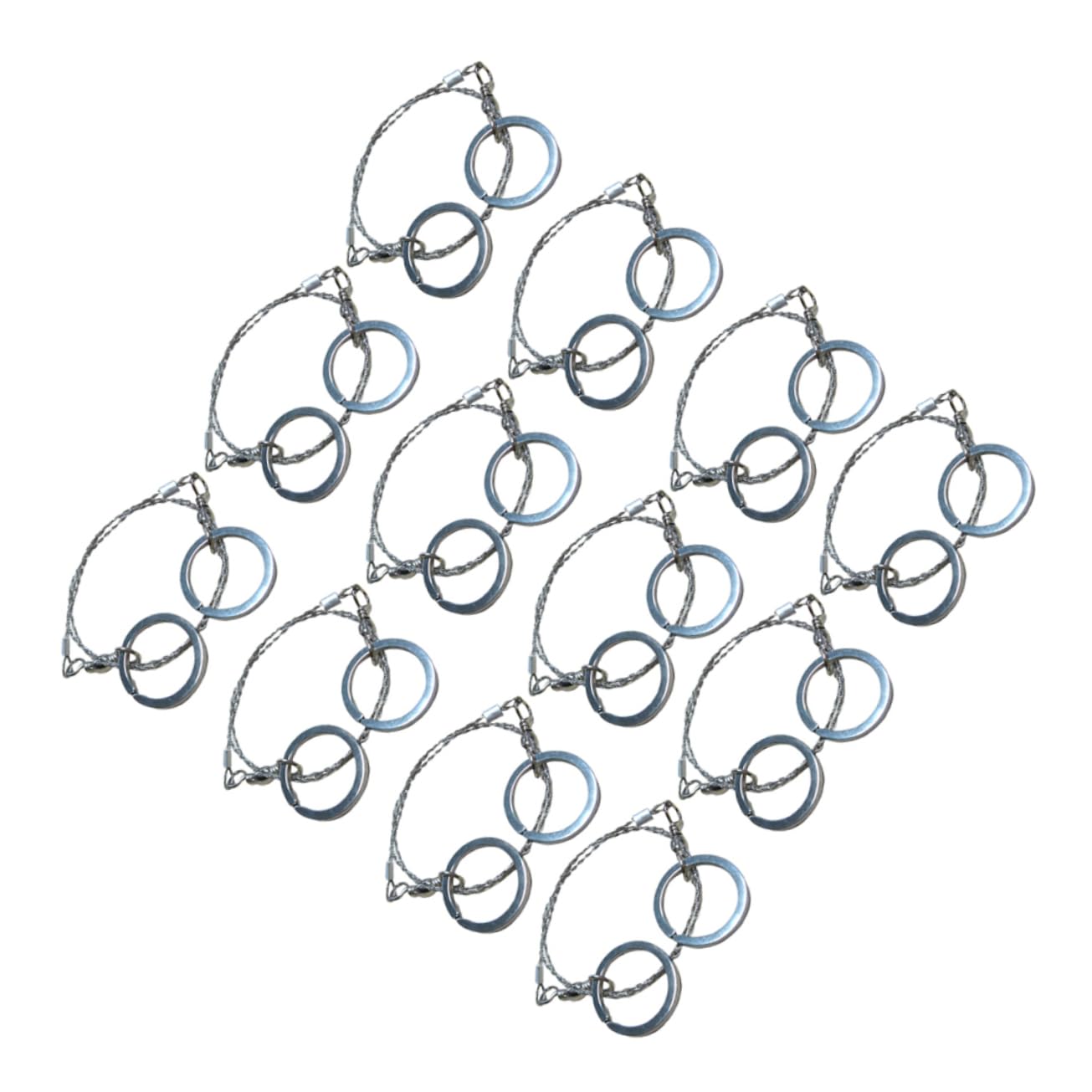 Veemoon 12Pcs Outdoor Survival Portable Saws for Camping Hiking Hunting and Emergency Preparedness Lightweight Durable Gear for Your Survival Backpack