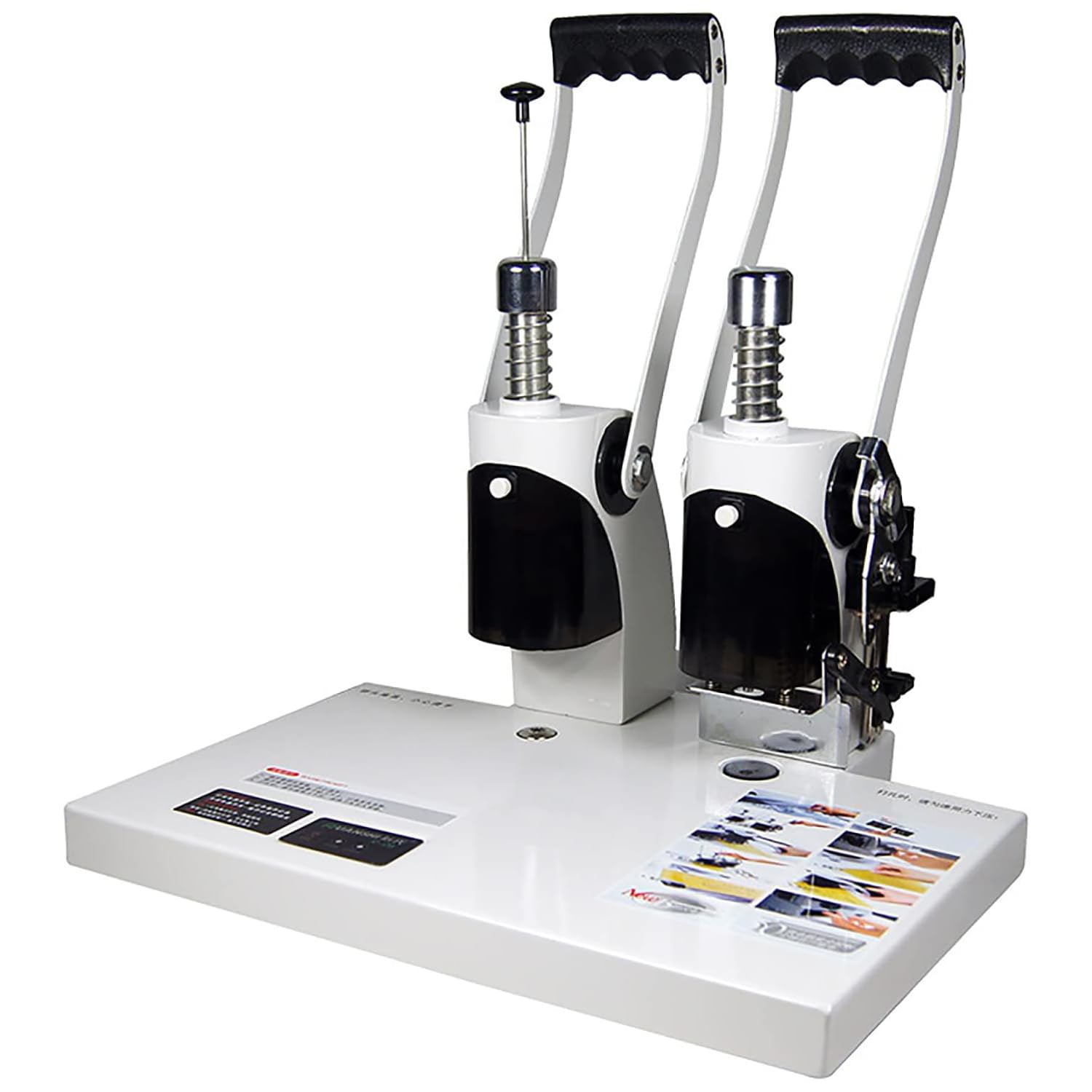 WHOOLEFUN Heavy-Duty Hot Melt Binding Machine, Automatic Punching Binder, 1-40mm Binding Thickness, Fast Binding In 15 Seconds, Metal Body, for Office Document Invoice Folder