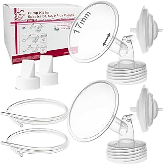 Nenesupply Pump Parts Compatible with Spectra 17mm S1 S2 Breastpumps Not Original Spectra Pump Parts Replacement to Spectr...