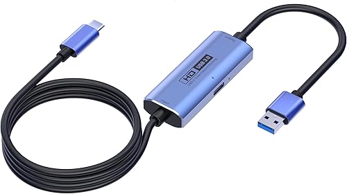 Miniatura 2 de USBC a PD USB3.0 Tarjeta de captura de audio y video Grabadora en vivo MS2130, TYPEC3.0 Dispositivo de tarjeta de captura de mano Conexión de mano
