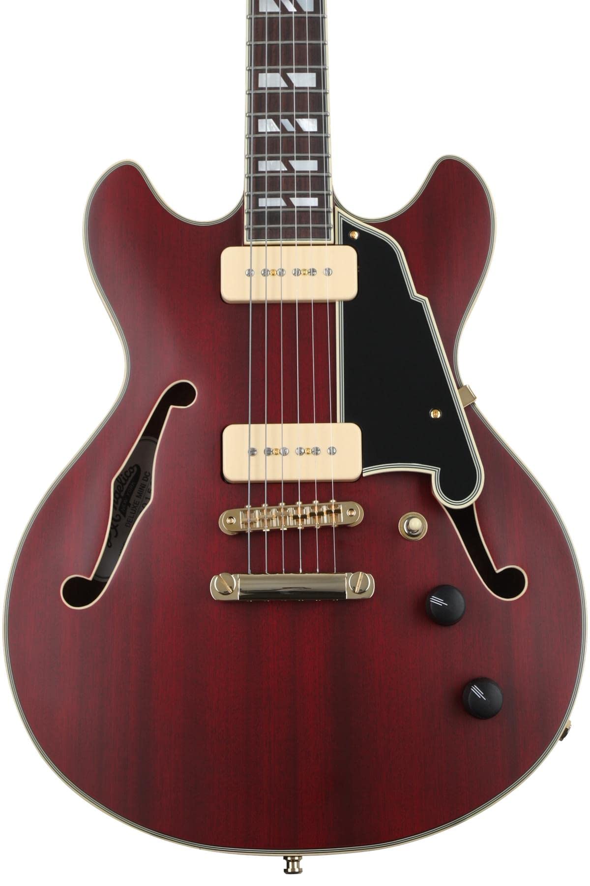 ［新品同様］D'Angelico Deluxe Mini DC Deluxe Mini DC Satin Brown Burst | D'Angelico | 取扱いブランド