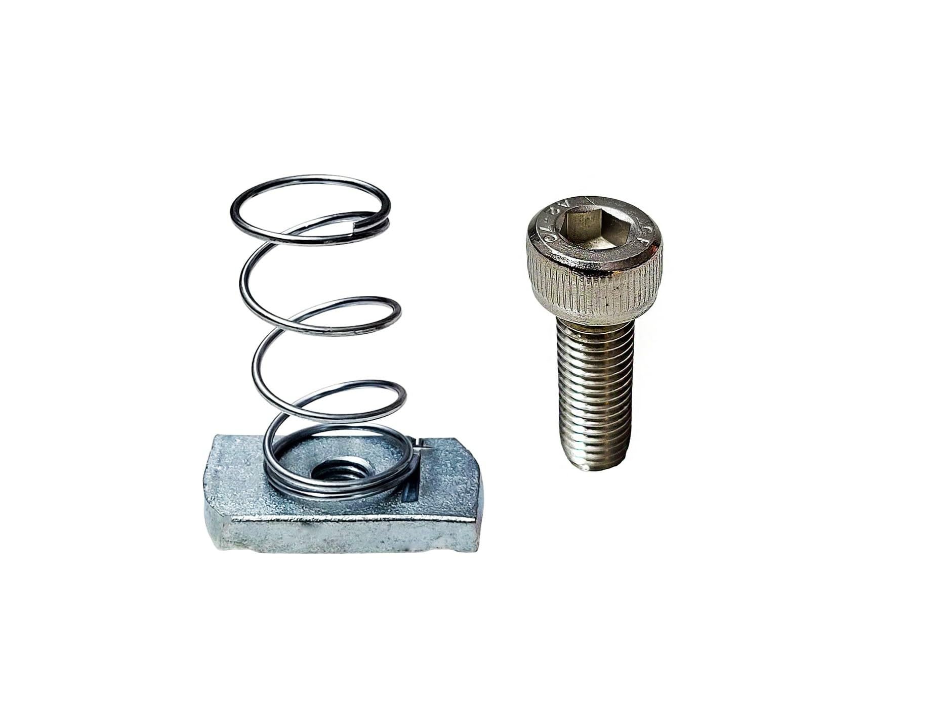 Daystar Solutions Solar Panel Mounting M8 Allen Bolts 30mm & M8 Spring Nut Each (Pack of 100) (B0CWYDWCVV) Amazon Price History, Amazon Price Tracker