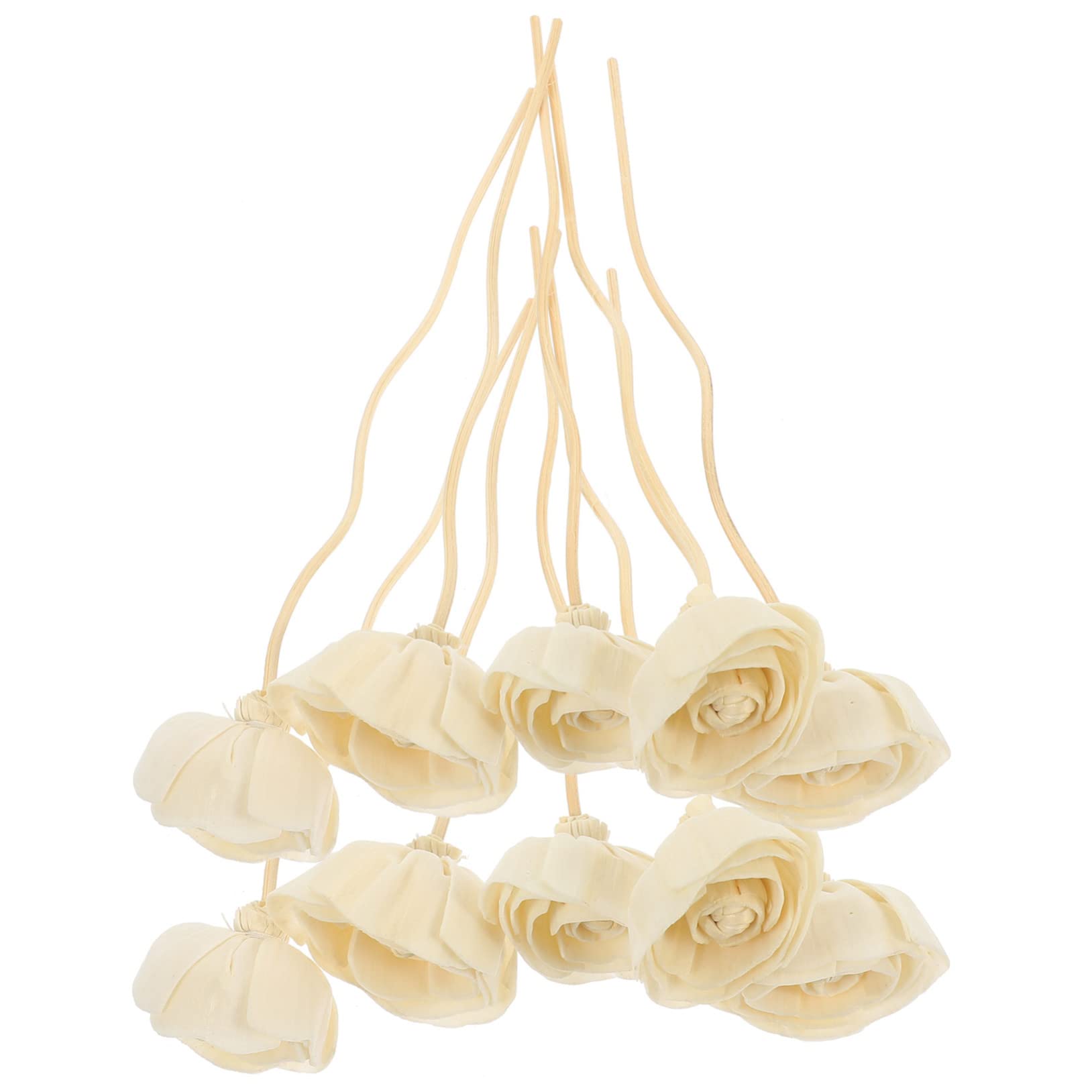 IMIKEYA 50stücke Duftstäbchen Kunstblumen Für Ätherische Öle Aromatherapie-Diffuser Für Stilvolle Raumdekoration Im Büro Und Zuhause Für Entspannende Düfte