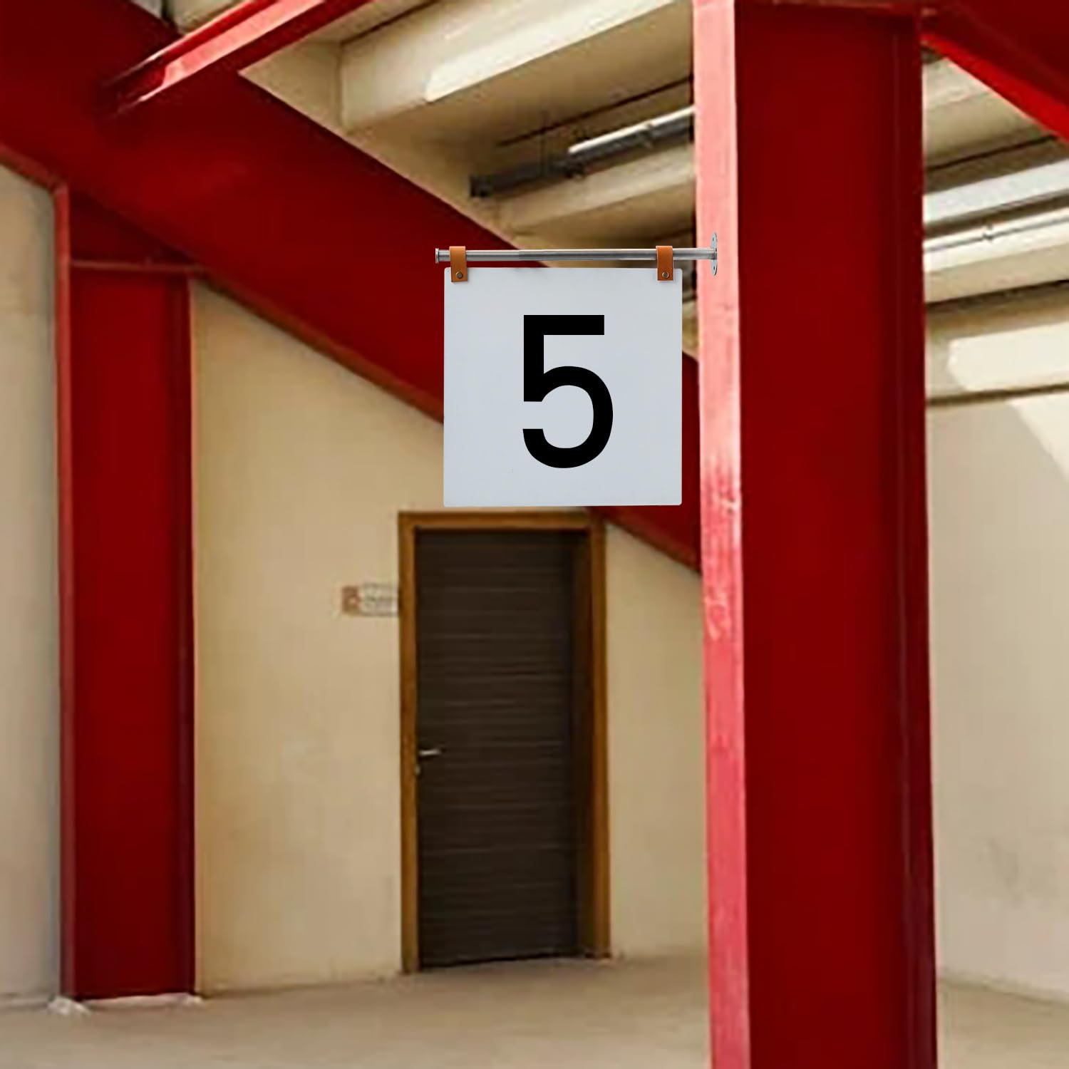 Letrero De Dirección Personalizado Con Soporte De Pared, Placas Acrílicas De Doble Cara Para Dirección De Casa Personalizado, Letreros Colgantes Metal Con Tornillos Para Casa, Hotel, Hogar