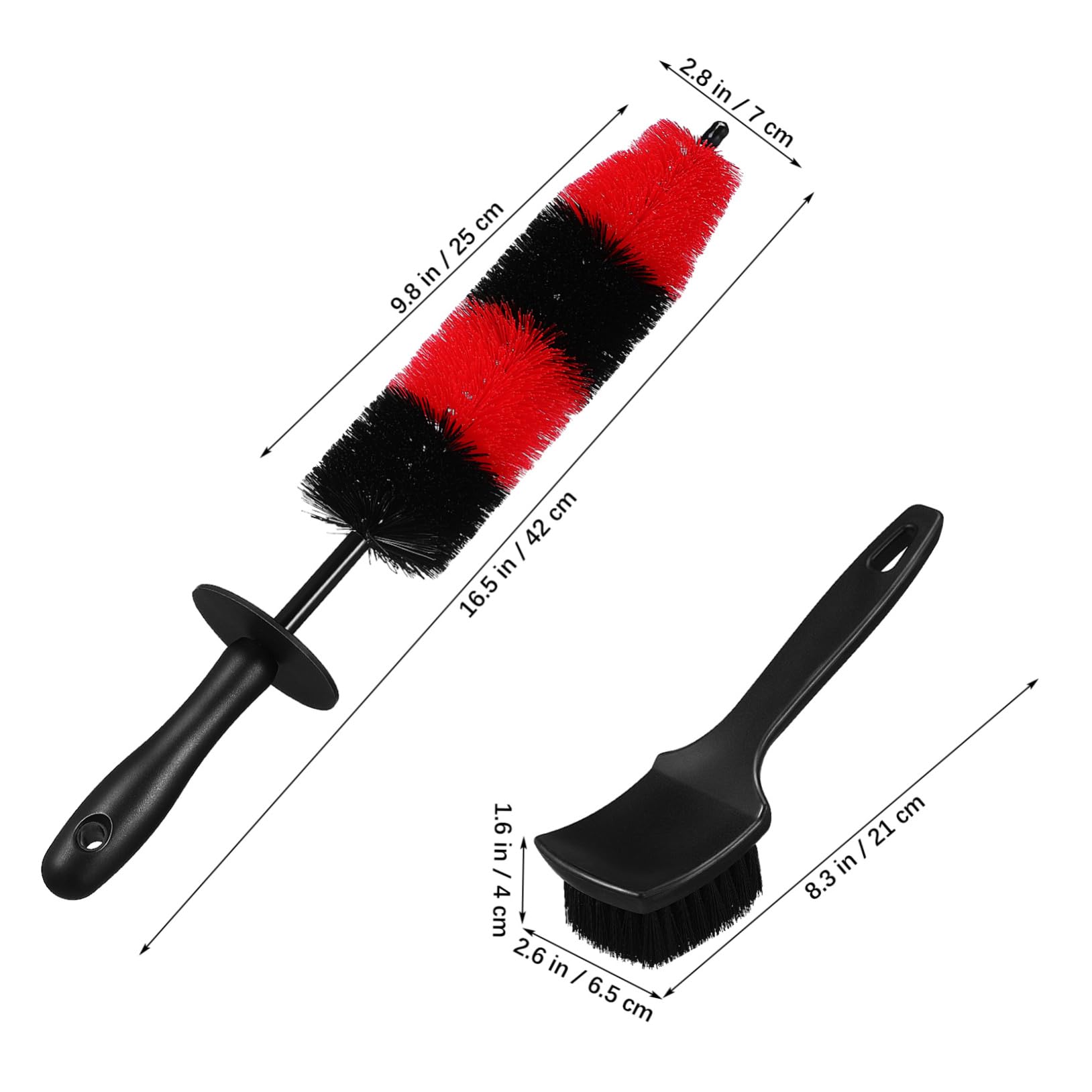 Mobestech 3sätze Reifenbürsten Felgenreiniger Auto Waschen Bürsten Für Gründliche Reinigung Von Reifen Und Felgen Ergonomisch Langlebig Flexible Kopfbürste Mit Robuster Bauweise