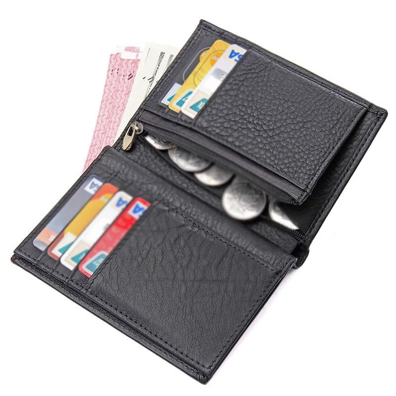 Genuine Leather Wallet Coin Purse For Men Clutch Wallets With4