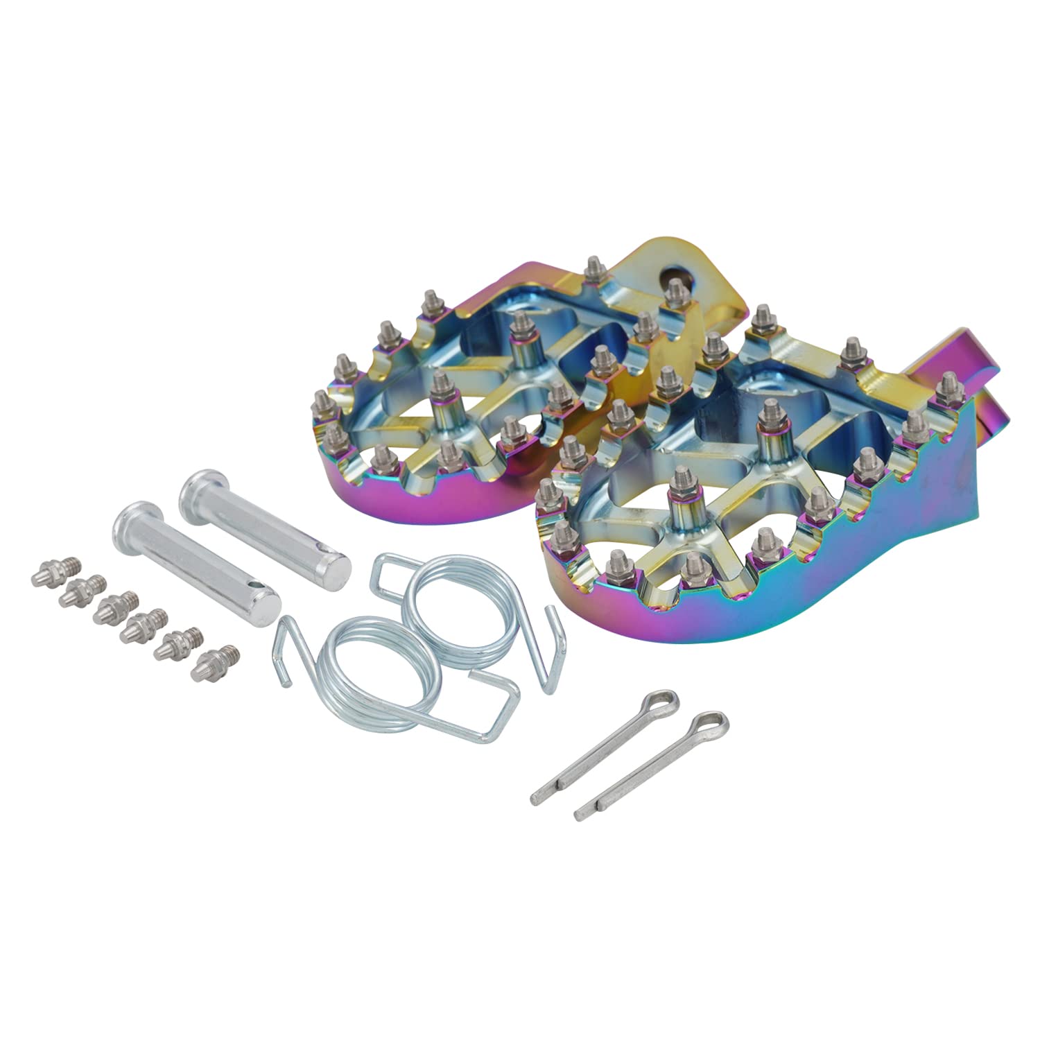 Dirt Bike Podnóżki motocyklowe pedały nożne CNC do TW 200 PW 50 80 TTR 90 90E CR CRF XR 50 70 80 100 110 Surron/Sur ron S/Sur Ron X/X160/X260 - hartowanie