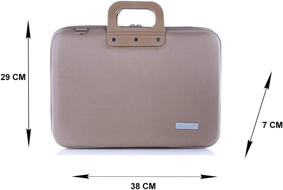 Bombata Nylon Briefcase, 38 cm, 15 Liters, Tan