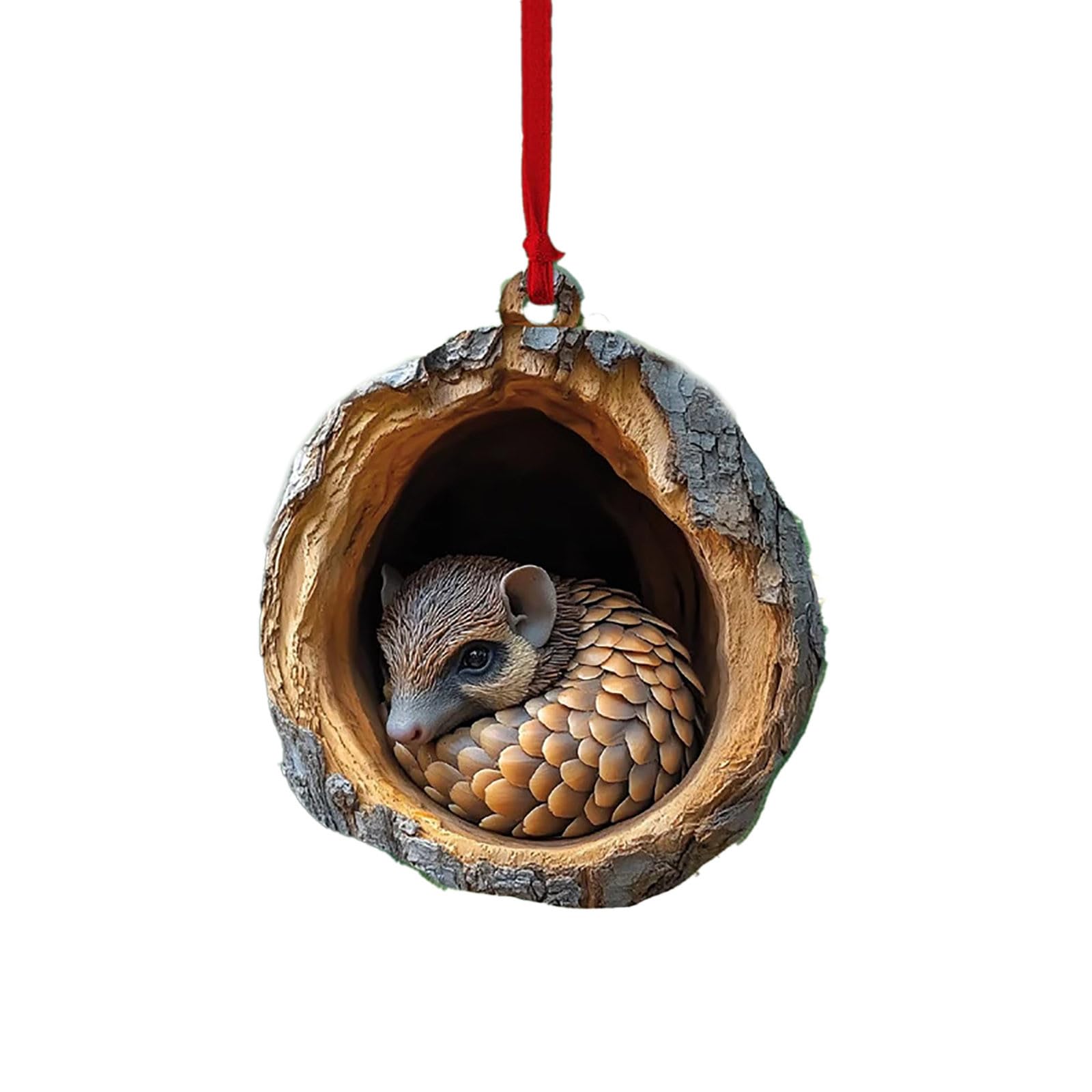 Adornos de animales personalizados para árbol de Navidad, divertidos adornos colgantes decorativos occidentales, adornos vintage de Navidad familiares 2024, Navidad, rústico, al aire libre, único,