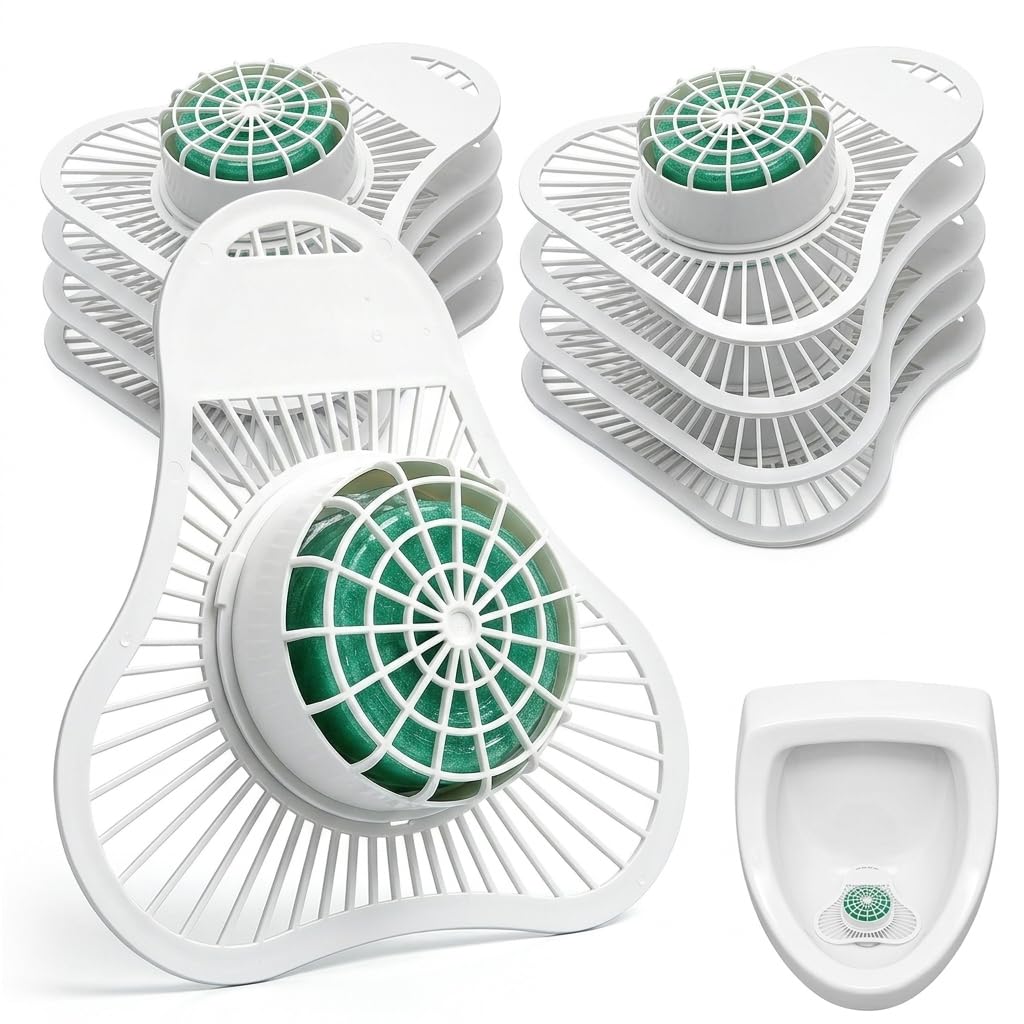 HASTHIP® Urinal Deodorizer Screen Anti Splash Odor Control Urinal Cakes for Men Bathroom Commercial Use-image-49