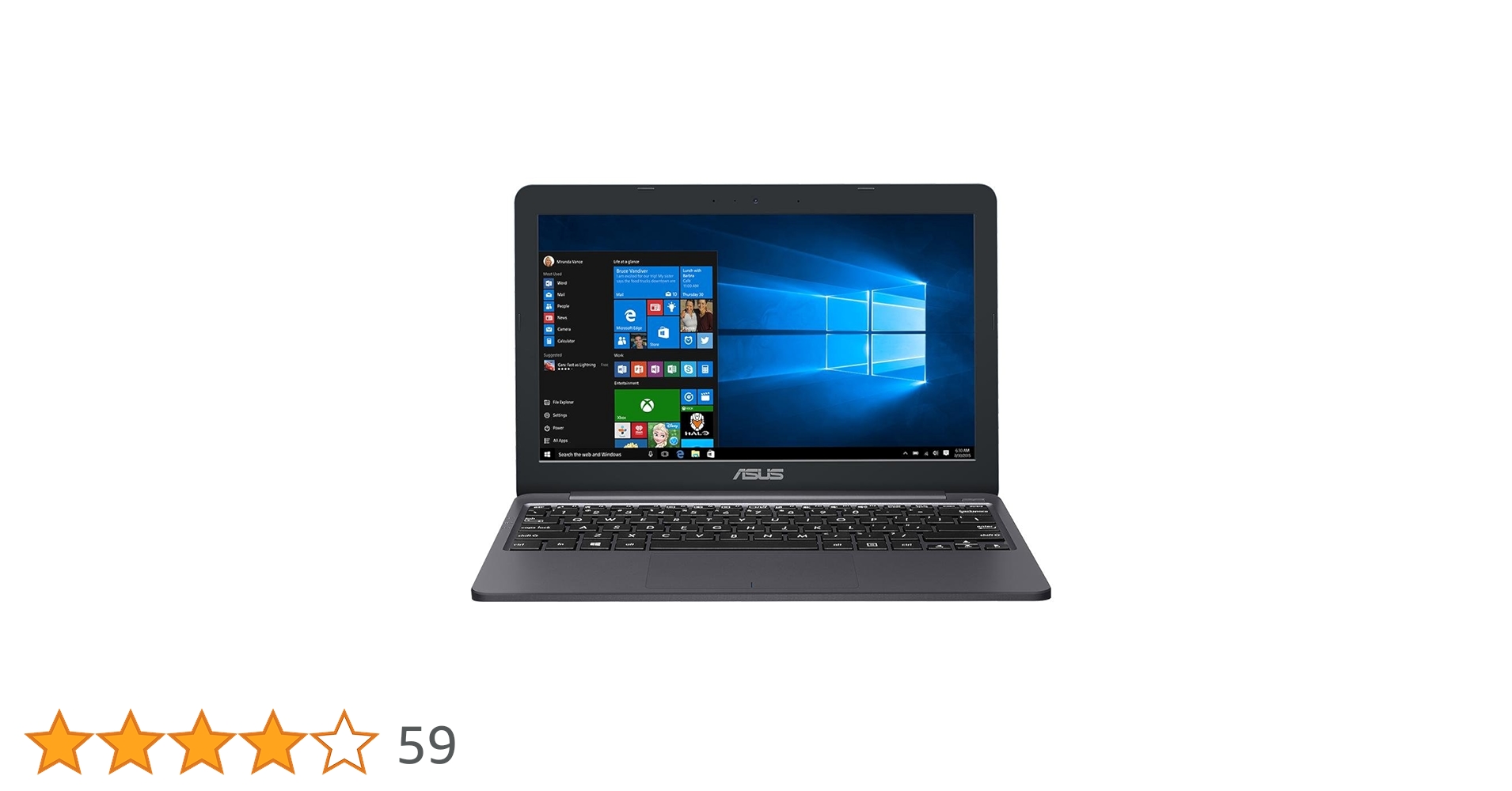 Windowsノート本体 ASUS VivoBook E203M 11.6 CeleronN4000 Amazon.com: Asus Vivobook E203MA Thin and Lightweight 11.6