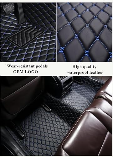Miniatura 3 de Alfombrillas de cuero personalizadas para automóvil, adecuadas para el 99% de los modelos de automóviles, protección para todo tipo de clima,
